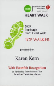 Top Walker: Karen Kern