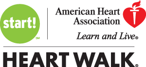 American Heart
						  Association Heart
						  Walk